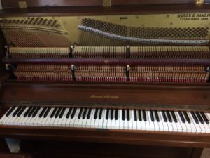 Mason Hamlin upright piano